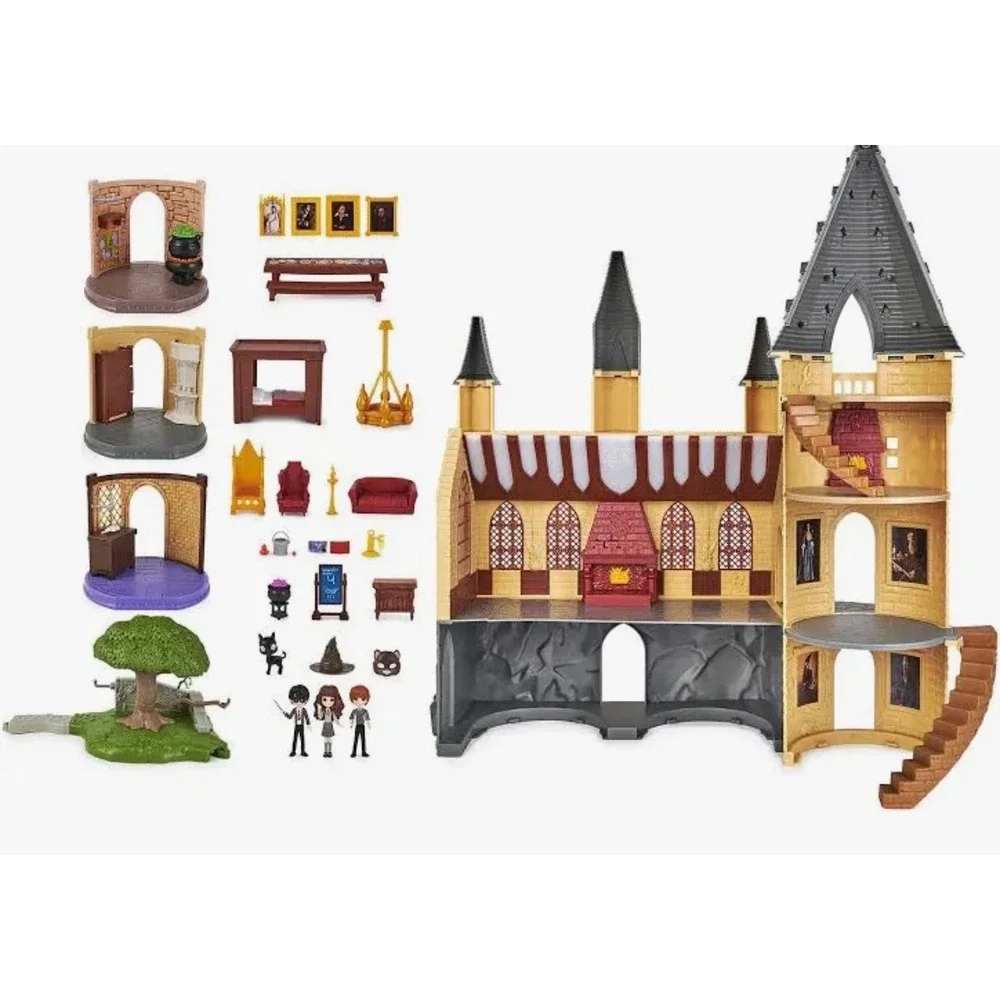 NIB! Harry‎ Potter Wizarding World Magical Minis Deluxe Hogwarts Castle Playset